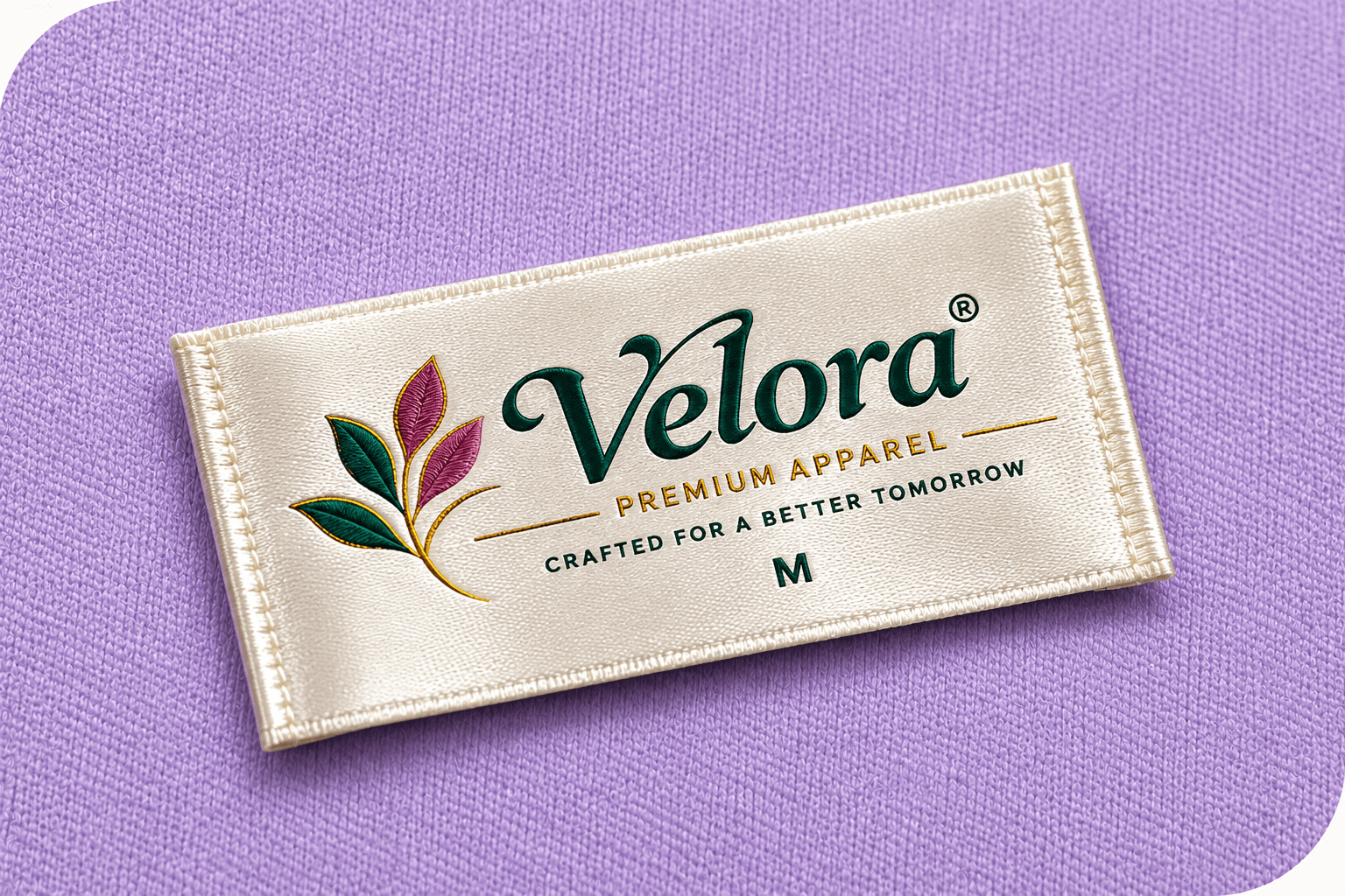 Custom Satin Woven Labels